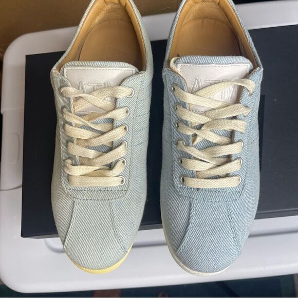 ATM LACE IP SNEAKERS WITH RUBBER SOLE FLAWED - Picture 2 of 10
